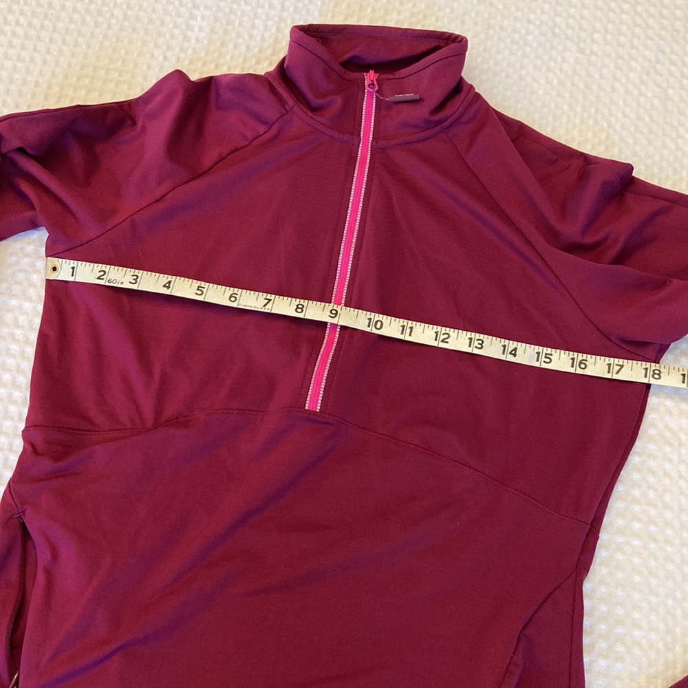 SOLD! ATHLETA “MALIBU” Half Zip Front Running Hiking Top Jacket Size Small - Picture 14 of 16